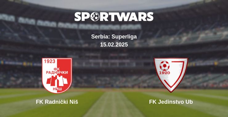 Where to watch the match FK Radnički Niš - FK Jedinstvo Ub