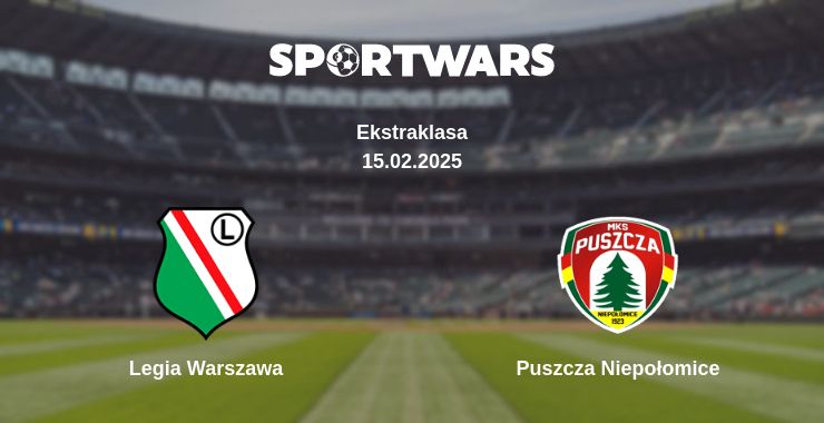 Where to watch the match Legia Warszawa - Puszcza Niepołomice