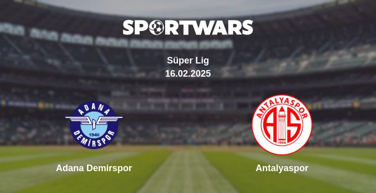 Where to watch the match Adana Demirspor - Antalyaspor