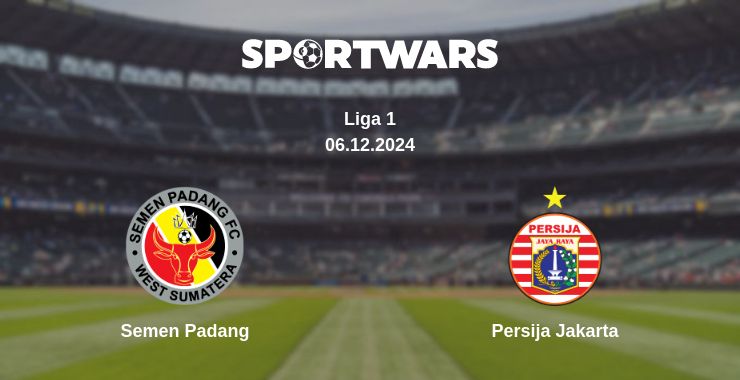 Where to watch the match Semen Padang - Persija Jakarta