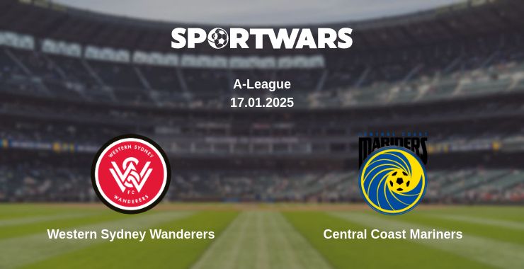 Where to watch the match Western Sydney Wanderers - Central Coast Mariners