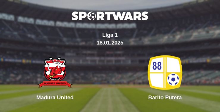 Where to watch the match Madura United - Barito Putera