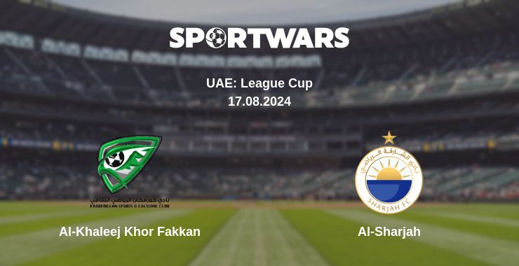 Where to watch the match Al-Khaleej Khor Fakkan - Al-Sharjah