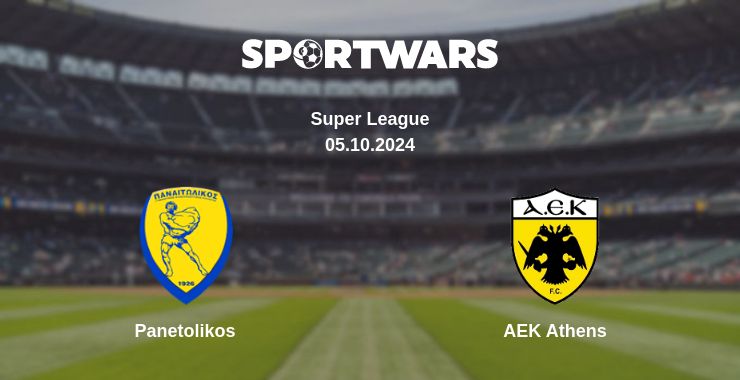 Where to watch the match Panetolikos - AEK Athens