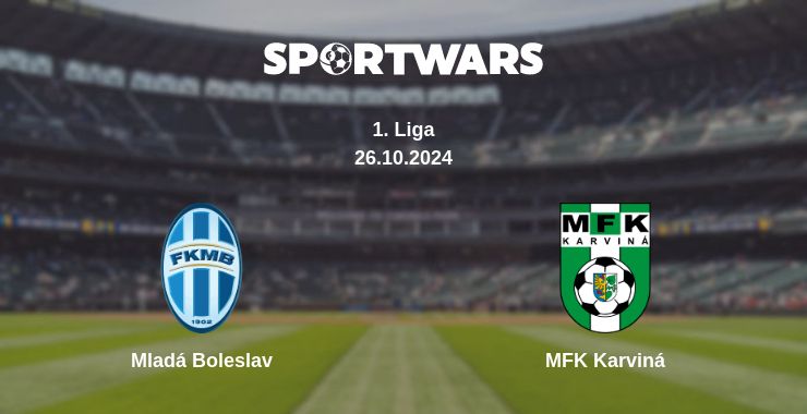 Where to watch the match Mladá Boleslav - MFK Karviná