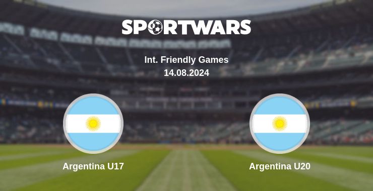 Where to watch the match Argentina U17 - Argentina U20