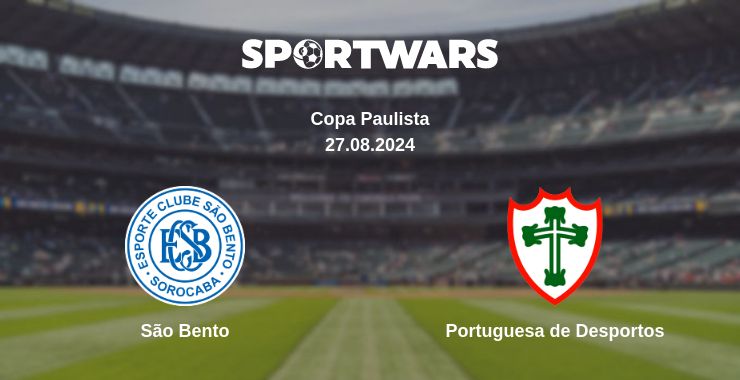 Where to watch the match São Bento - Portuguesa de Desportos