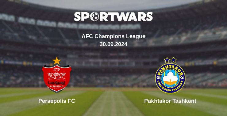 Where to watch the match Persepolis FC - Pakhtakor Tashkent