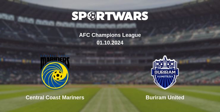 Where to watch the match Central Coast Mariners - Buriram United