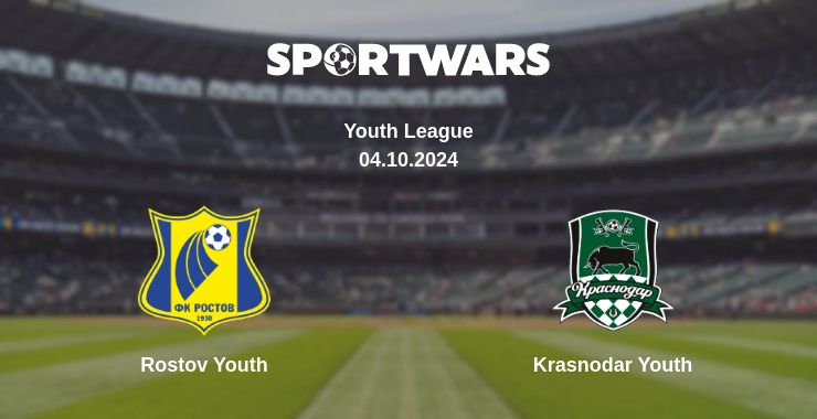 Where to watch the match Rostov Youth - Krasnodar Youth