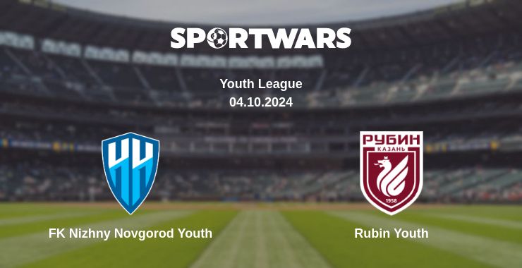 Where to watch the match FK Nizhny Novgorod Youth - Rubin Youth