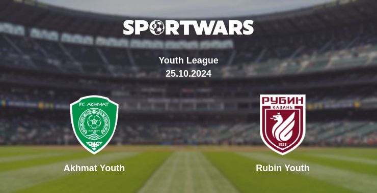 Where to watch the match Akhmat Youth - Rubin Youth