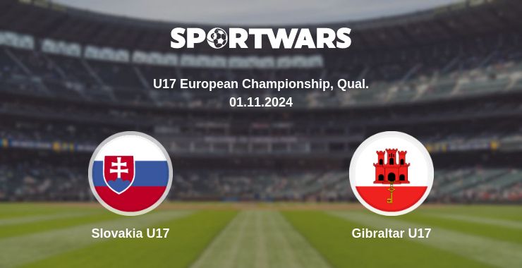 Where to watch the match Slovakia U17 - Gibraltar U17