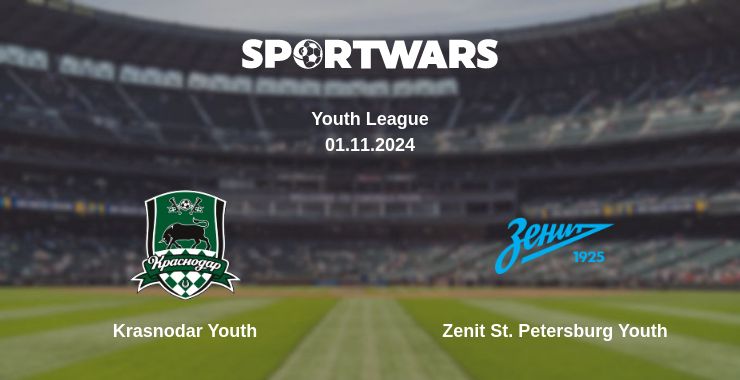 Where to watch the match Krasnodar Youth - Zenit St. Petersburg Youth