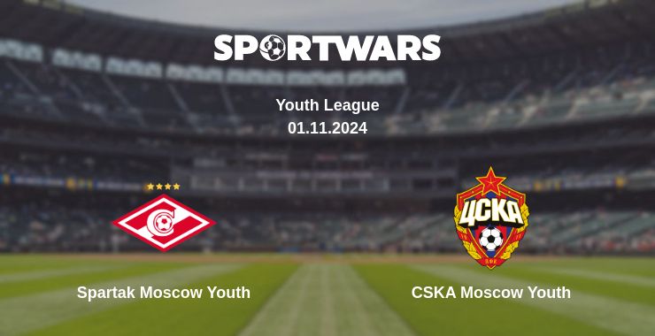 Where to watch the match Spartak Moscow Youth - CSKA Moscow Youth