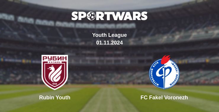 Where to watch the match Rubin Youth - FC Fakel Voronezh