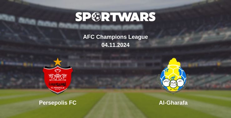 Where to watch the match Persepolis FC - Al-Gharafa