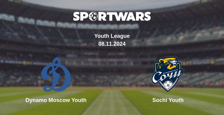 Where to watch the match Dynamo Moscow Youth - Sochi Youth