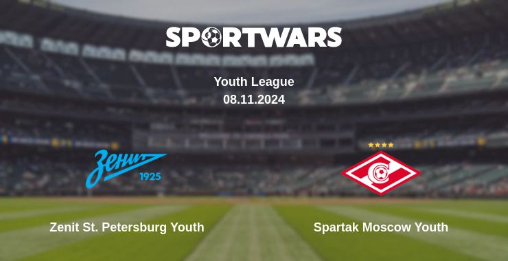 Where to watch the match Zenit St. Petersburg Youth - Spartak Moscow Youth