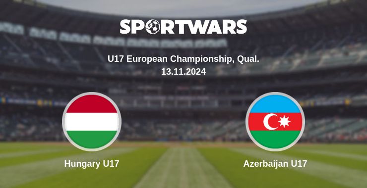 Where to watch the match Hungary U17 - Azerbaijan U17