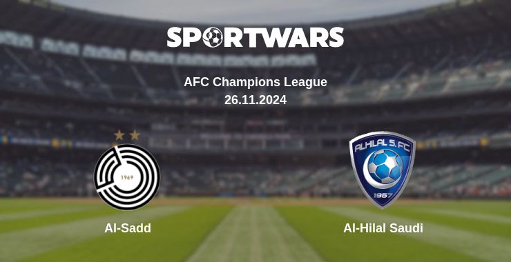 Where to watch the match Al-Sadd - Al-Hilal Saudi