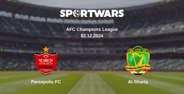 Where to watch the match Persepolis FC - Al-Shorta