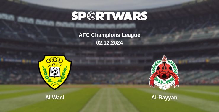 Where to watch the match Al Wasl - Al-Rayyan