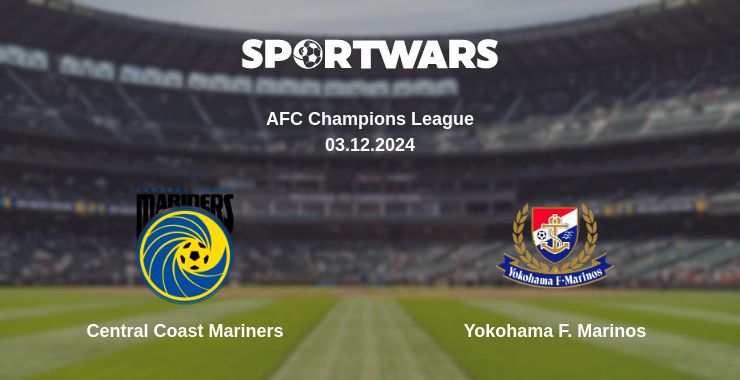 Where to watch the match Central Coast Mariners - Yokohama F. Marinos