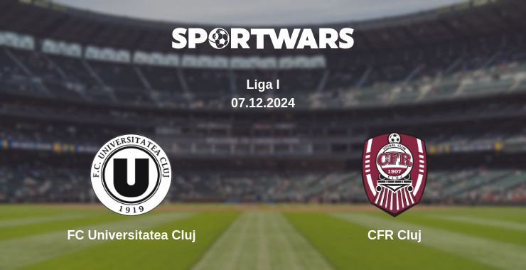 Where to watch the match FC Universitatea Cluj - CFR Cluj