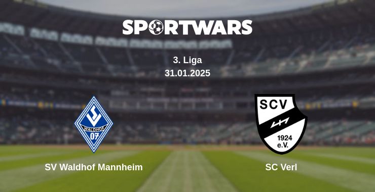 Where to watch the match SV Waldhof Mannheim - SC Verl