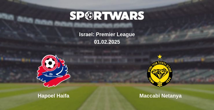 Where to watch the match Hapoel Haifa - Maccabi Netanya