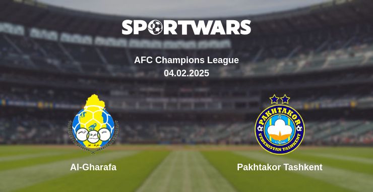 Where to watch the match Al-Gharafa - Pakhtakor Tashkent