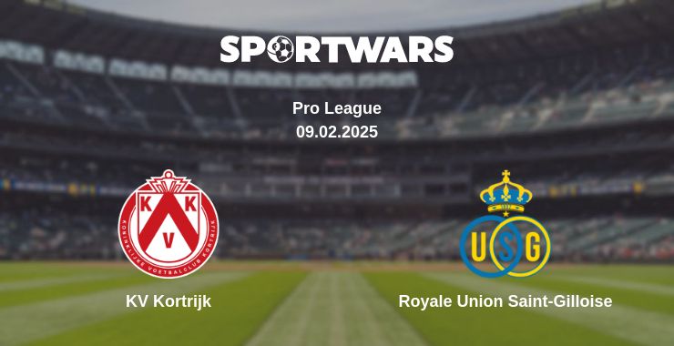 Where to watch the match KV Kortrijk - Royale Union Saint-Gilloise