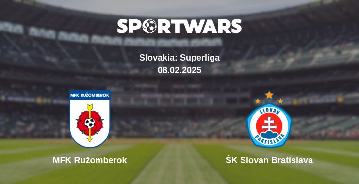 Where to watch the match MFK Ružomberok - ŠK Slovan Bratislava