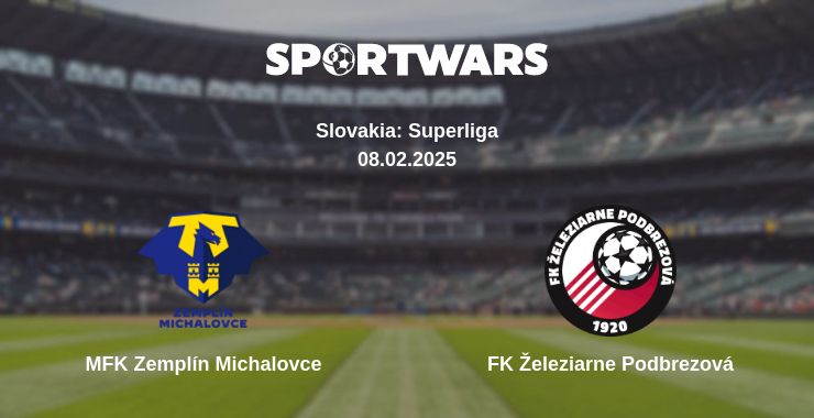 Where to watch the match MFK Zemplín Michalovce - FK Železiarne Podbrezová