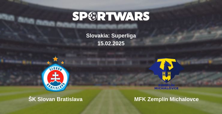 Where to watch the match ŠK Slovan Bratislava - MFK Zemplín Michalovce