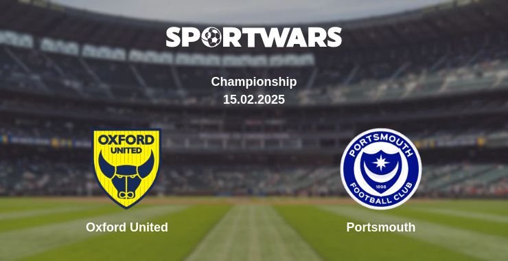 Where to watch the match Oxford United - Portsmouth