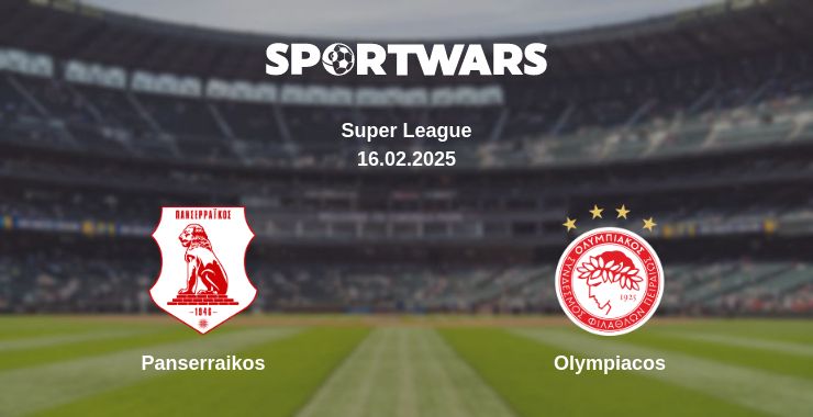 Where to watch the match Panserraikos - Olympiacos