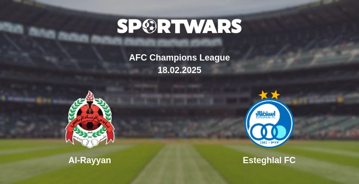 Where to watch the match Al-Rayyan - Esteghlal FC