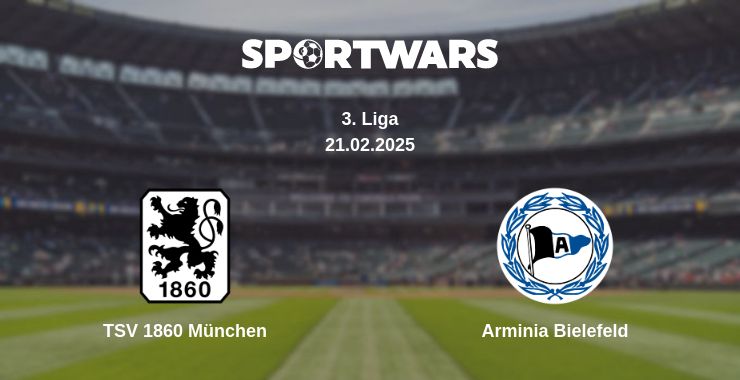 Where to watch the match TSV 1860 München - Arminia Bielefeld