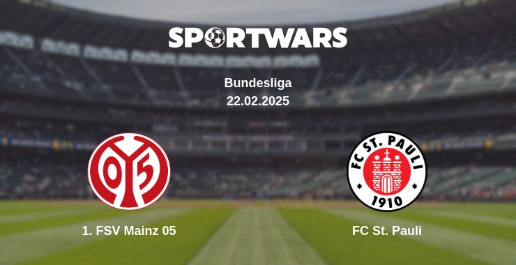 Where to watch the match 1. FSV Mainz 05 - FC St. Pauli