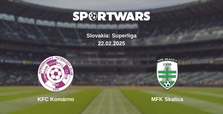 Where to watch the match KFC Komárno - MFK Skalica