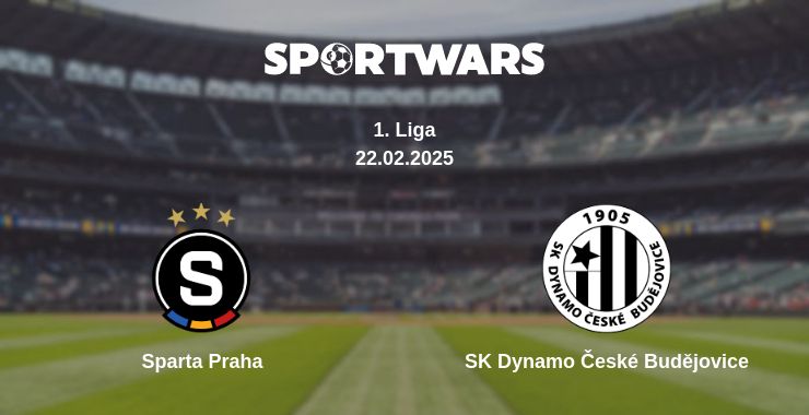 Where to watch the match Sparta Praha - SK Dynamo České Budějovice