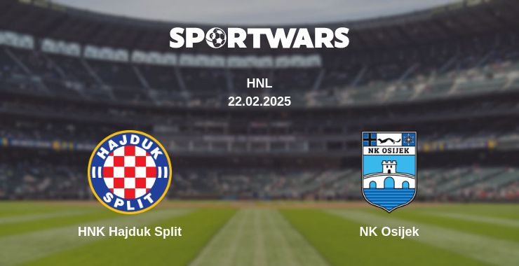 Where to watch the match HNK Hajduk Split - NK Osijek