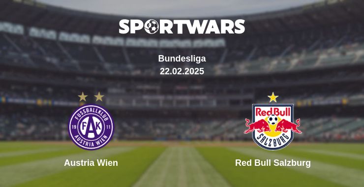 Where to watch the match Austria Wien - Red Bull Salzburg