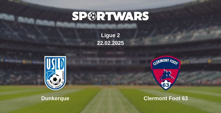 Where to watch the match Dunkerque - Clermont Foot 63