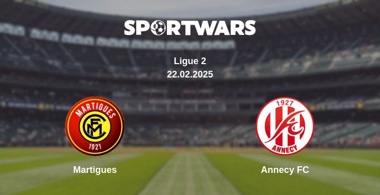 Where to watch the match Martigues - Annecy FC