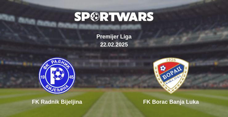 Where to watch the match FK Radnik Bijeljina - FK Borac Banja Luka