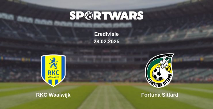 Where to watch the match RKC Waalwijk - Fortuna Sittard