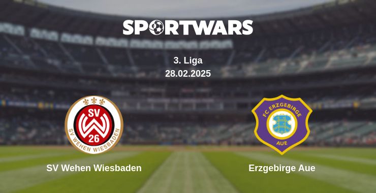 Where to watch the match SV Wehen Wiesbaden - Erzgebirge Aue